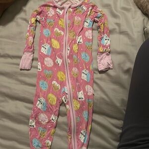 Little Sleepies Convertible One Piece Cookies and Milk Zippy